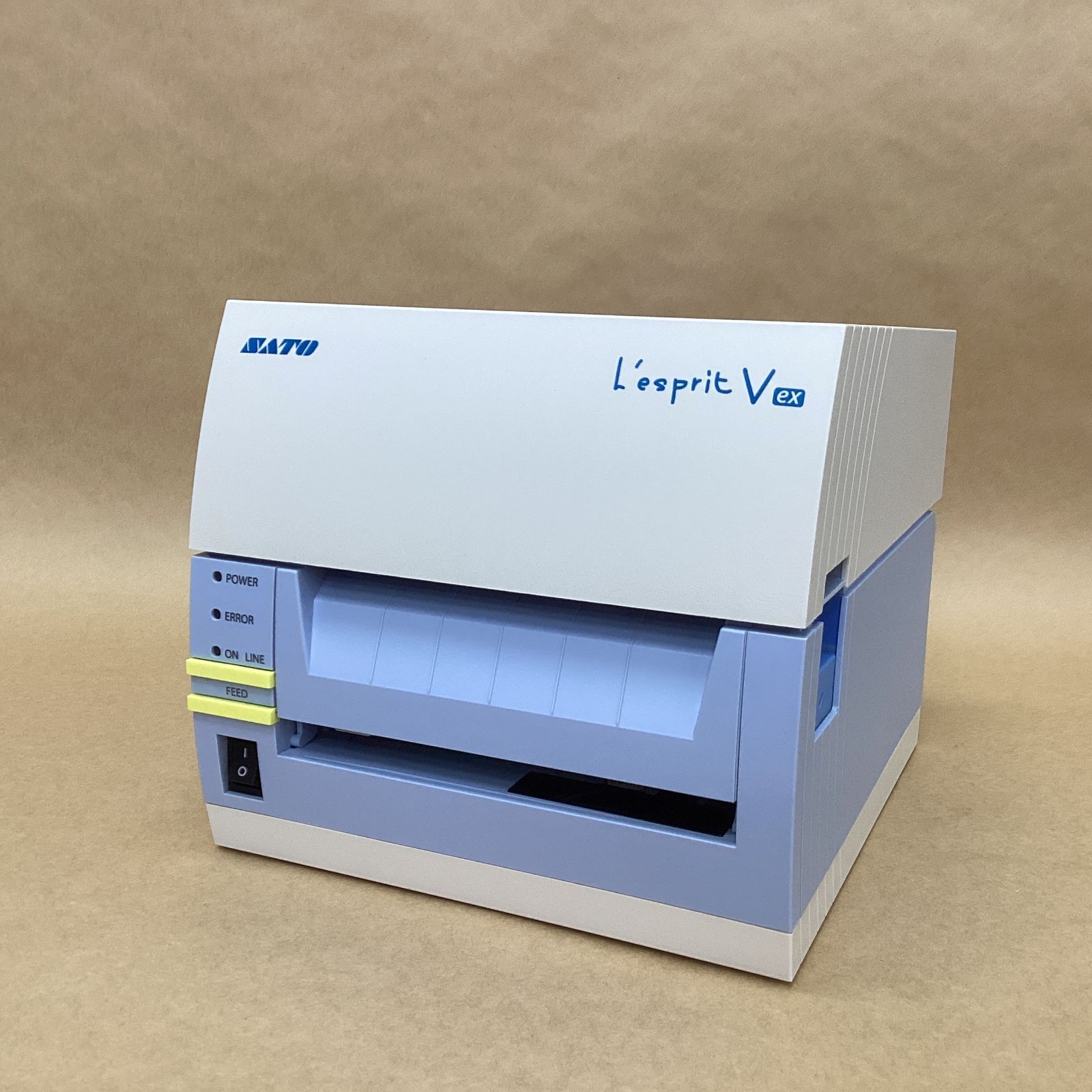 SATO BARCODE PRINTER L esprit レスプリR 412 v exCUT ラベルプリンター 感熱紙 インクリボン両用タイプ クリックポスト対応 USB Bケーブル