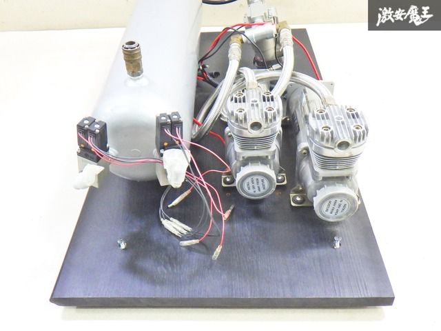 実働品】VIAIR 480C エアーコンプレッサー 社外タンク付 CCEFW