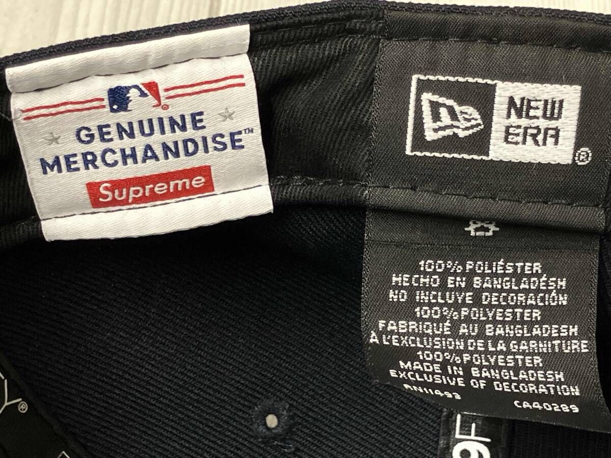 ERA ニューエラ × Supreme NLBコラボ キャップ サイズ7 1|4 ブラック