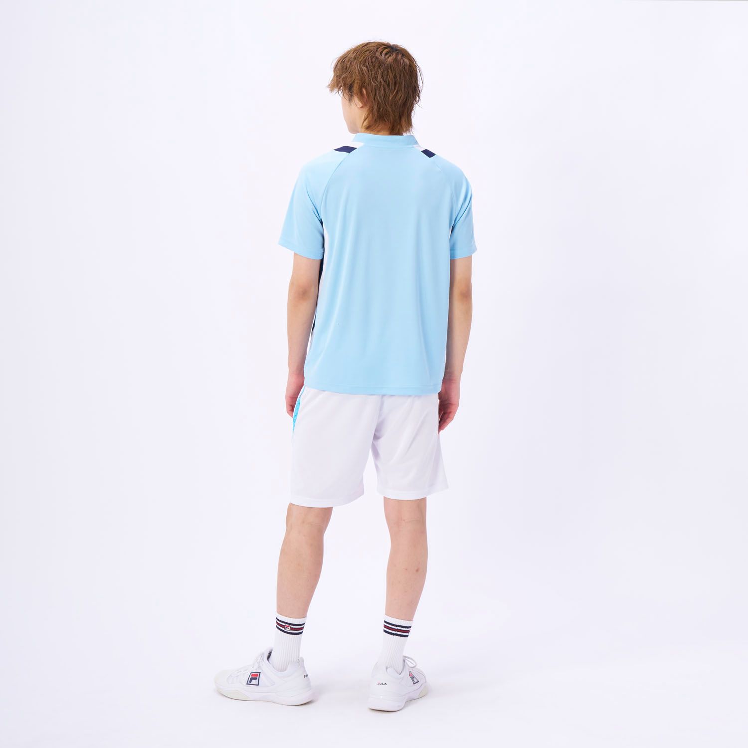 フィラ FILA テニス ゲームシャツ VM5695 10 サックス 【公式通販】