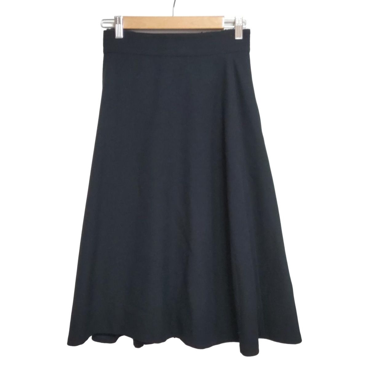 ブルーレーベルクレストブリッジ 巻きスカート サイズ36 S レディース - ダークネイビー ロング|インナースカート付き