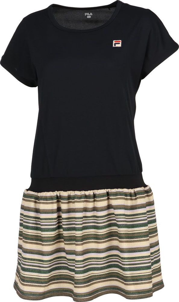 フィラ FILA テニス ワンピース  VL2695 08 ブラック