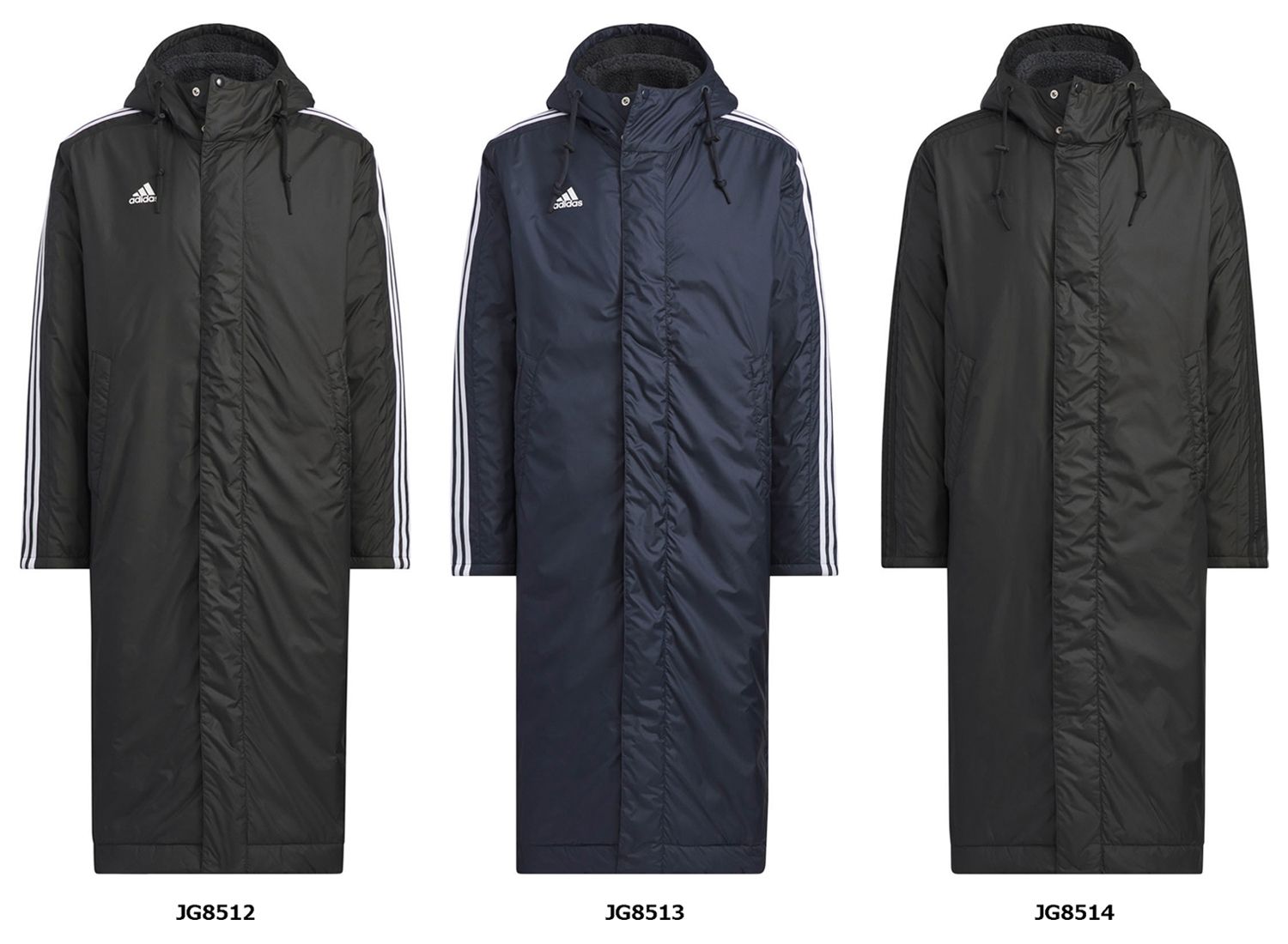 アディダス adidas MMH3Sロングボアコート こーと メンズ 男性 防寒