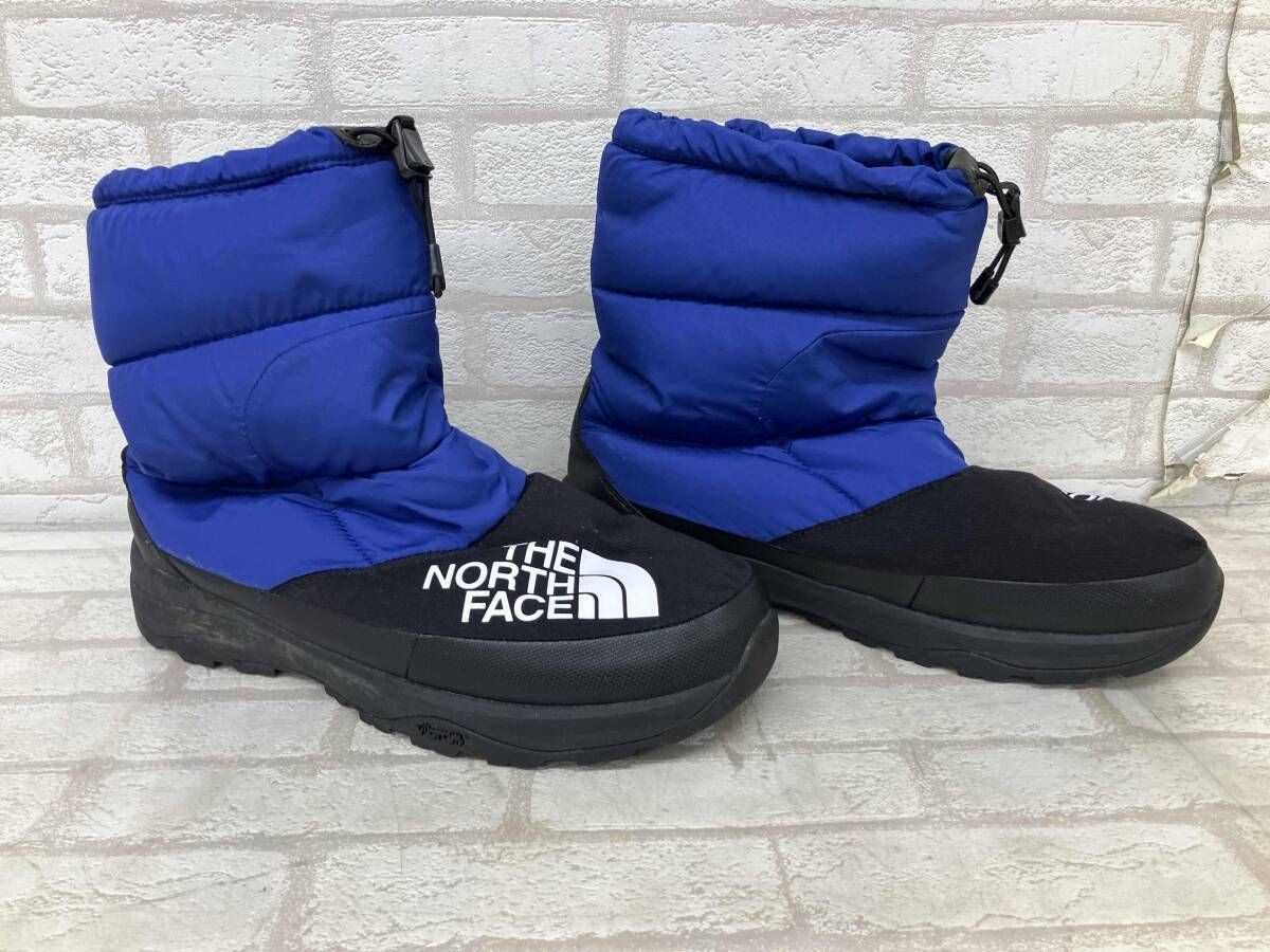 THE NORTH FACE NF 51877 ノース フェイス デタッチャブル ヌプシ ブーティ ポーラテック ウィンターブーツ メンズ ブルー ブラック size 29