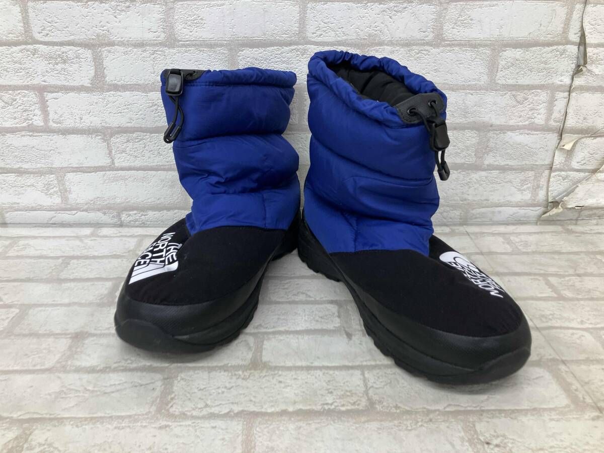 THE NORTH FACE NF 51877 ノース フェイス デタッチャブル ヌプシ ブーティ ポーラテック ウィンターブーツ メンズ ブルー ブラック size 29