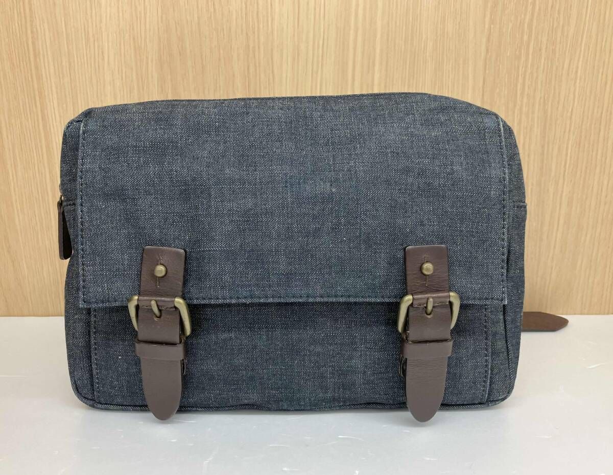 DRIES VAN NOTEN ドリスヴァンノッテン ボディバッグ デニムバッグ インディゴ 通年