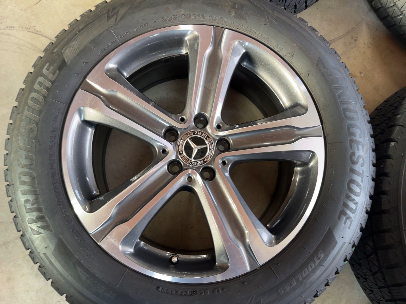 ベンツ GLC BS V 3 バリ山 製 18インチ 4本セット