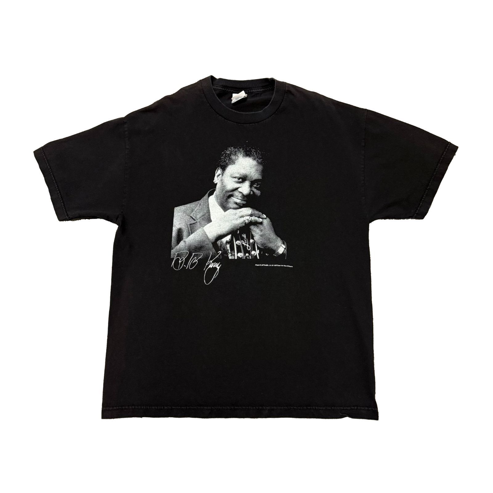 90s Gear Inc. B.B.KING tee JAZZ Tシャツ BBキング - メルカリ