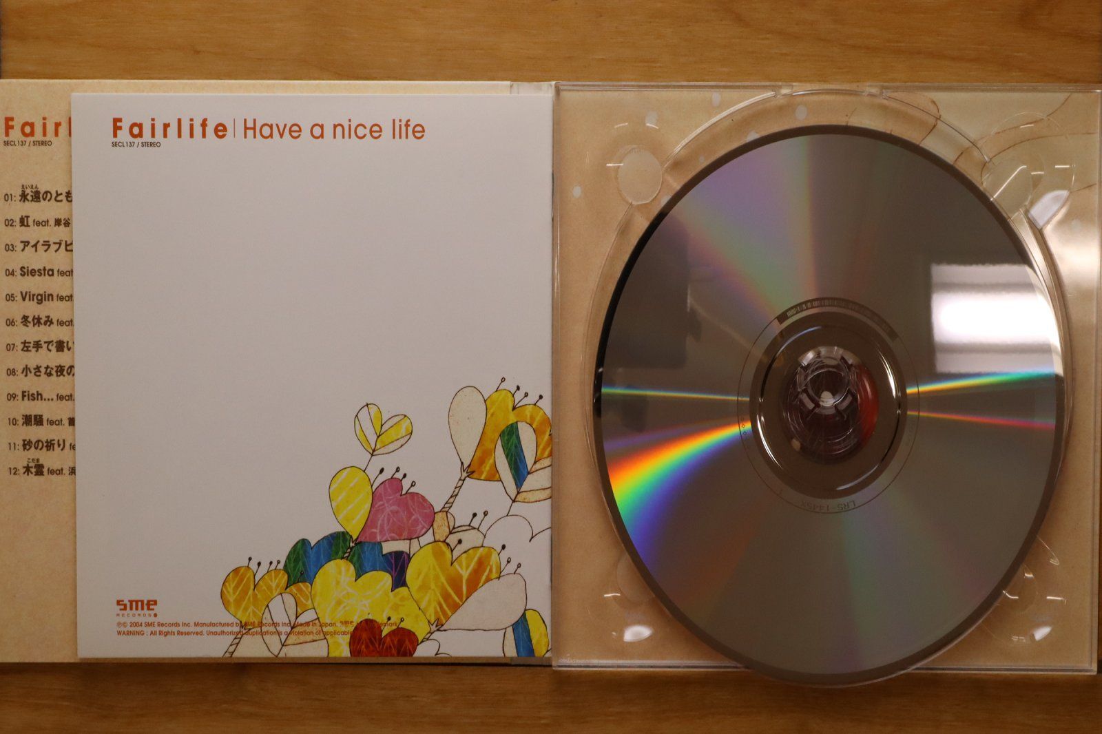 国内盤CD☆フェアライフ/Fairlife□ Have a nice life 【SECL137