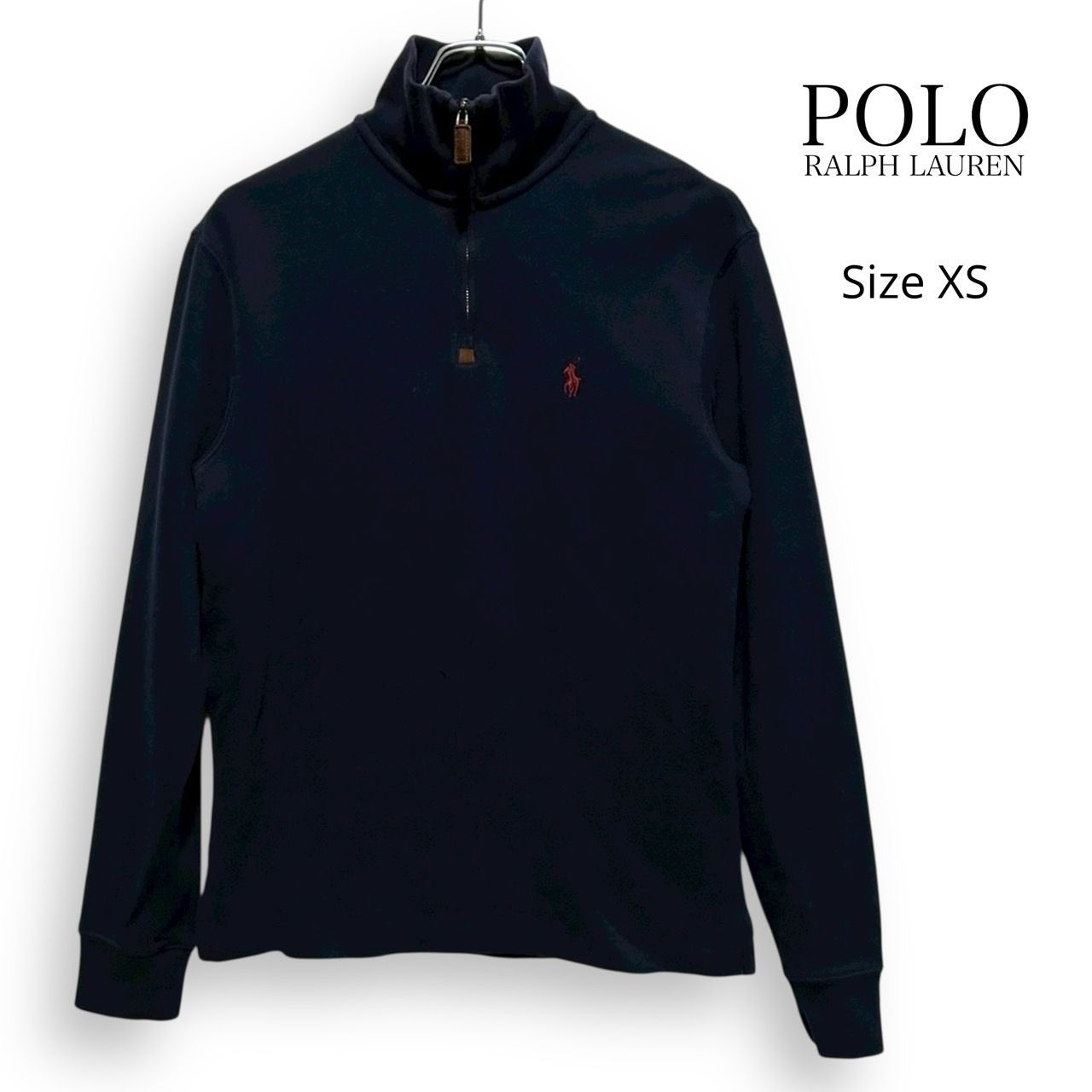 A2579/ 現行タグ POLO RALPH ポロ ラルフローレン ハーフジップ