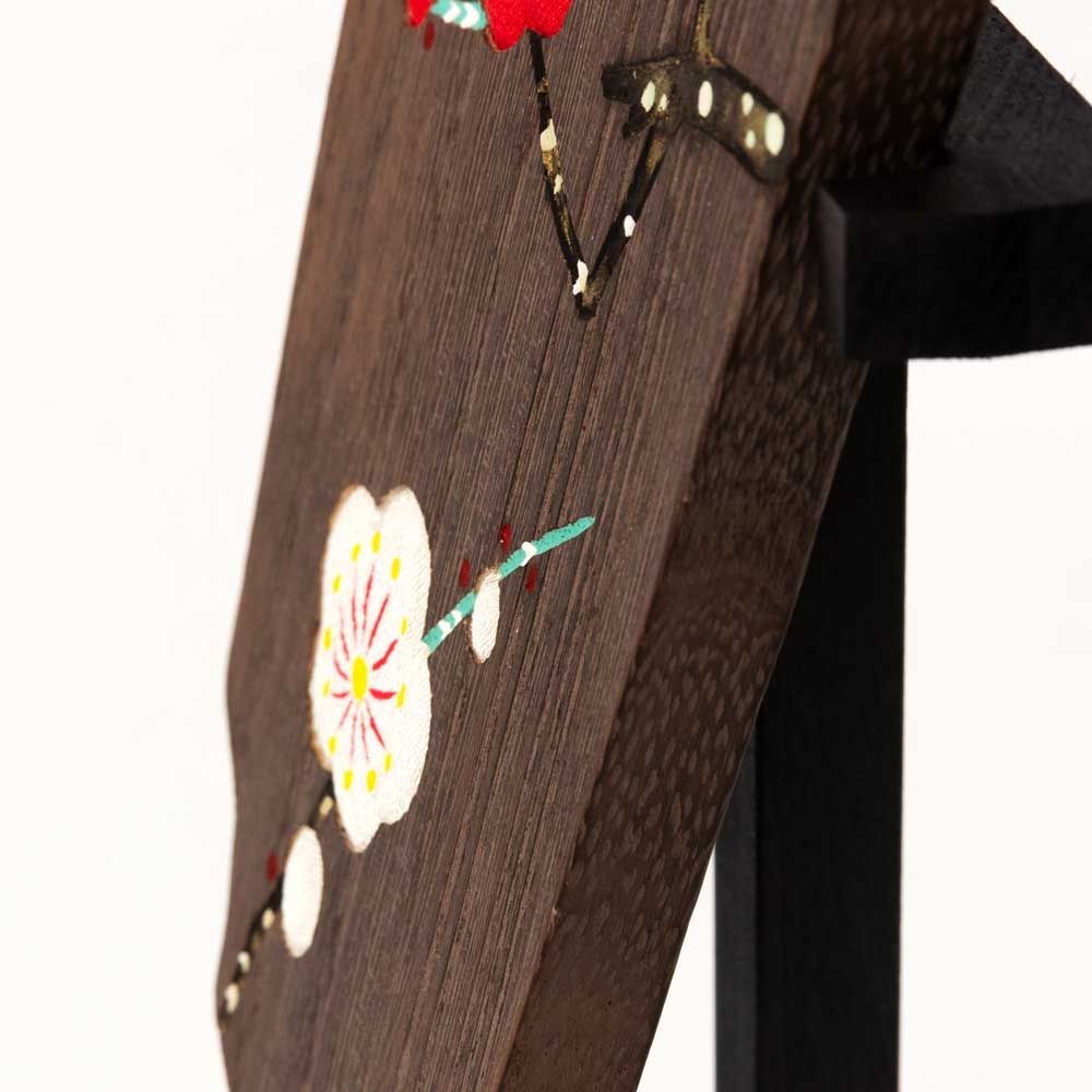 箱長の桐 正月飾り