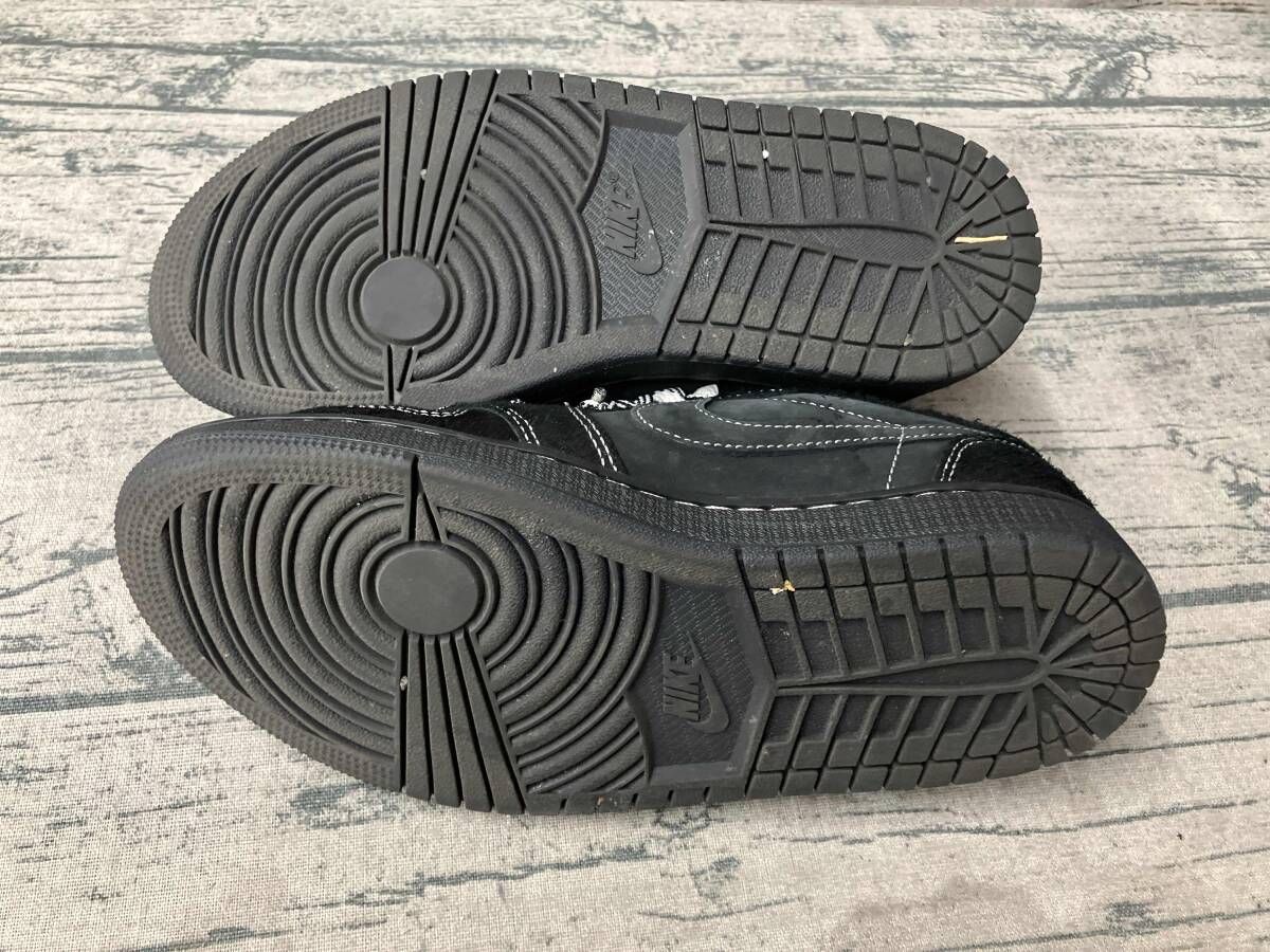  状態考慮価格 NIKE スニーカー 23.5 cm Travis Scott Air Jordan 1 ナイキ スニーカー 靴