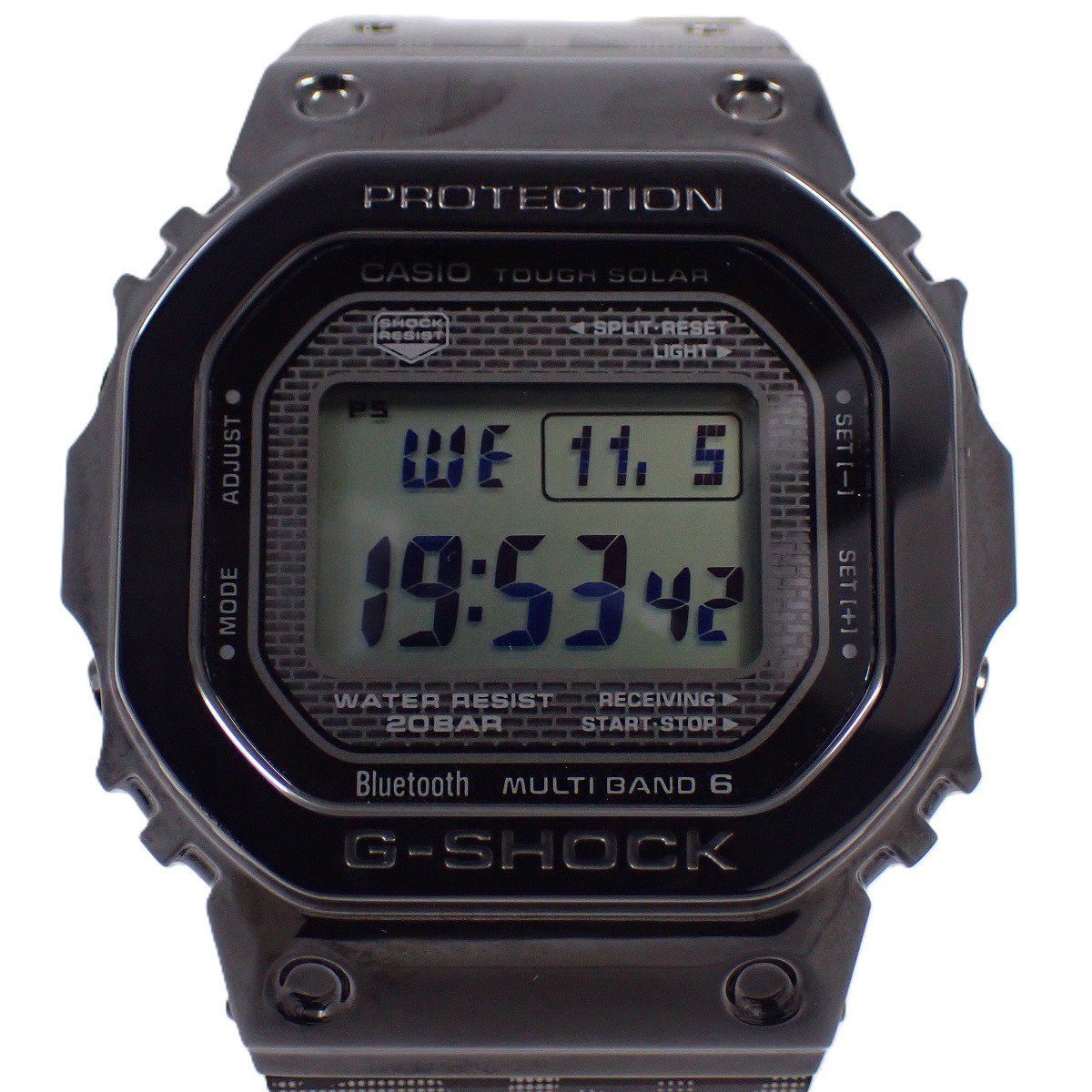 カシオ G-SHOCK 40周年記念 エリック ヘイズ コラボモデル フルメタル Bluetooth ソーラー電波 GMW-B 5000 EH-1 JR