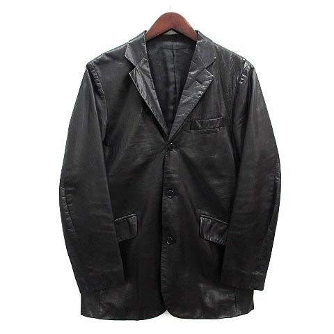 ザズー ZAZOUS REATS ZAZOUS レザー テーラード ジャケット ブラック