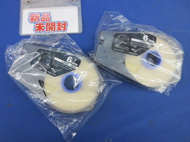 ラベルテープカセット6mm×30m(2個入) TM-LBC6W