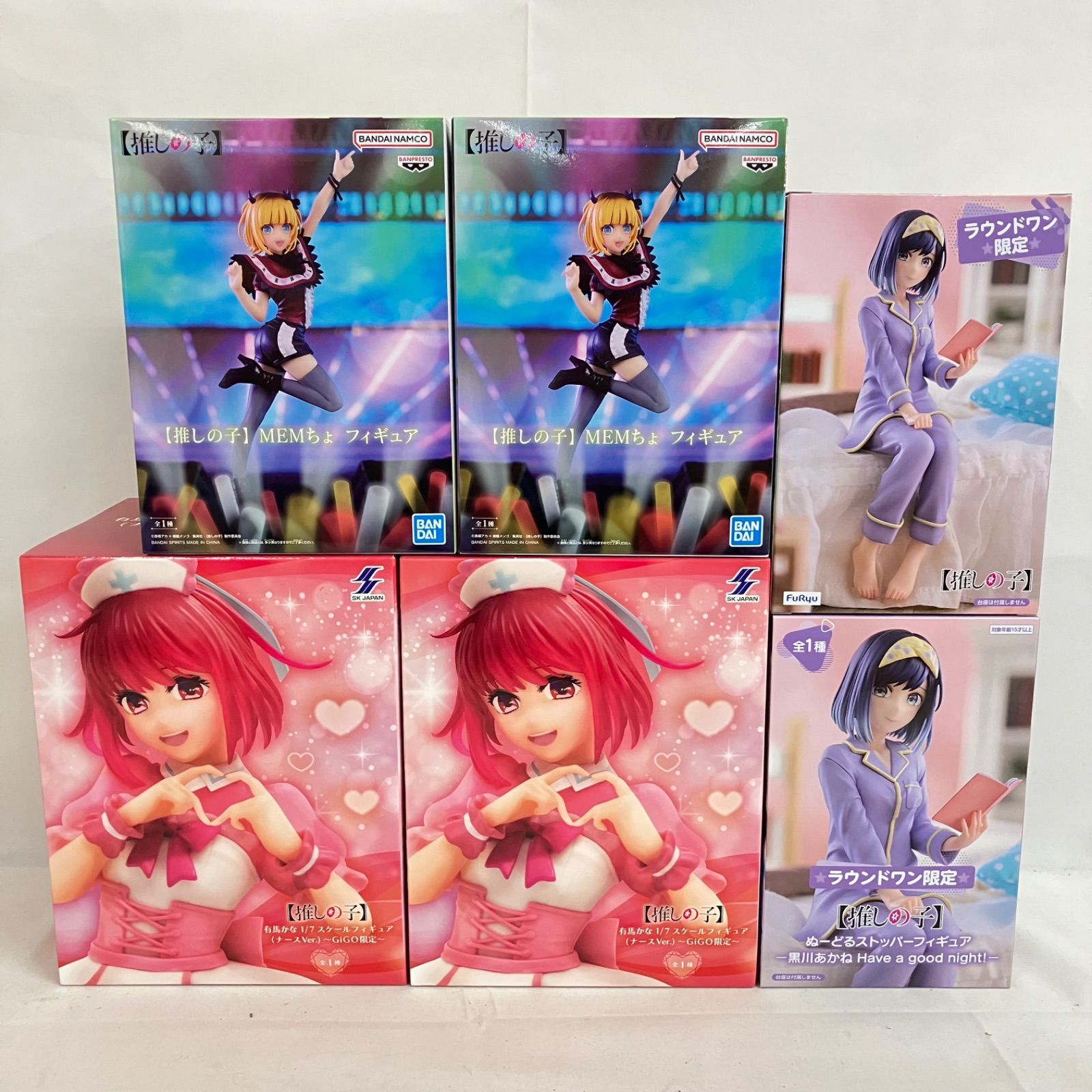 フィギュアまとめ売り　推しの子　ルビー　有馬かな　MEMちょ フィギュアまとめ売り 推しの子 ルビー 有馬かな MEMちょ 推しの子