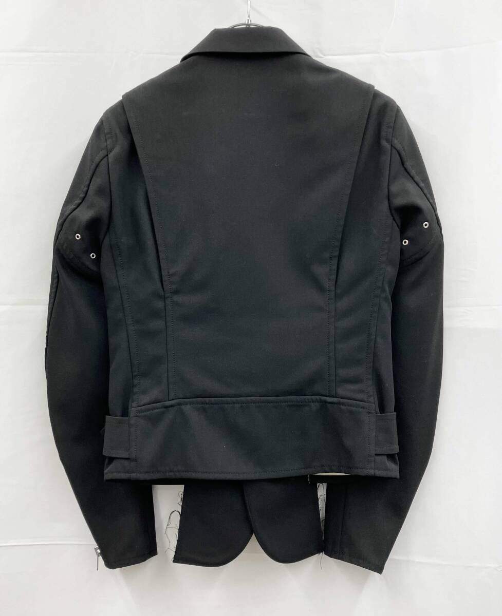 BLACK COMME des GARCONS ブラック コムデギャルソン デザインジャケット 1 M-J 006 AD 2025 ダメージ加工 XS 通年