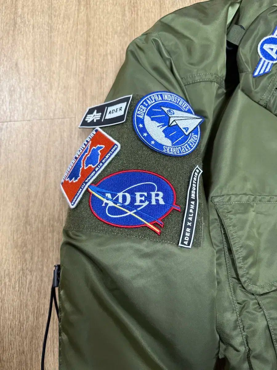 アーダーエラー x アルファ インダストリーズ ma-1 OS サイズ