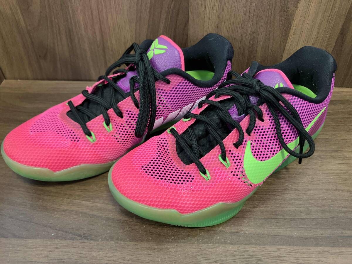 ナイキ コービー 11 EP型番: 836184-635 販売一掃 NIKE ナイキ 836184-635 Kobe 11 EP ピンク 破れ有り 【公式
