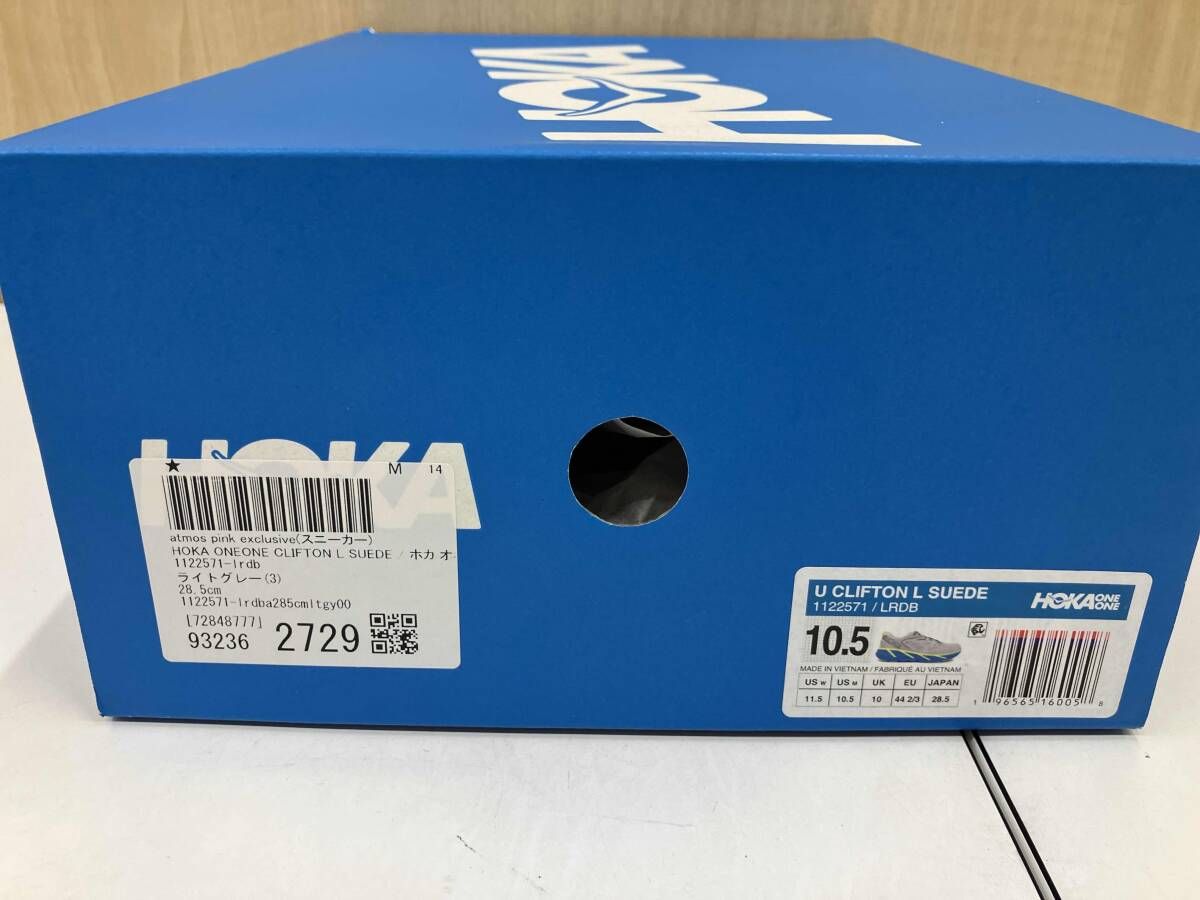 ラオ 箱付き】HOKA ONE ONE ホカオネオネ CLIFTON L SUEDE クリフトン L