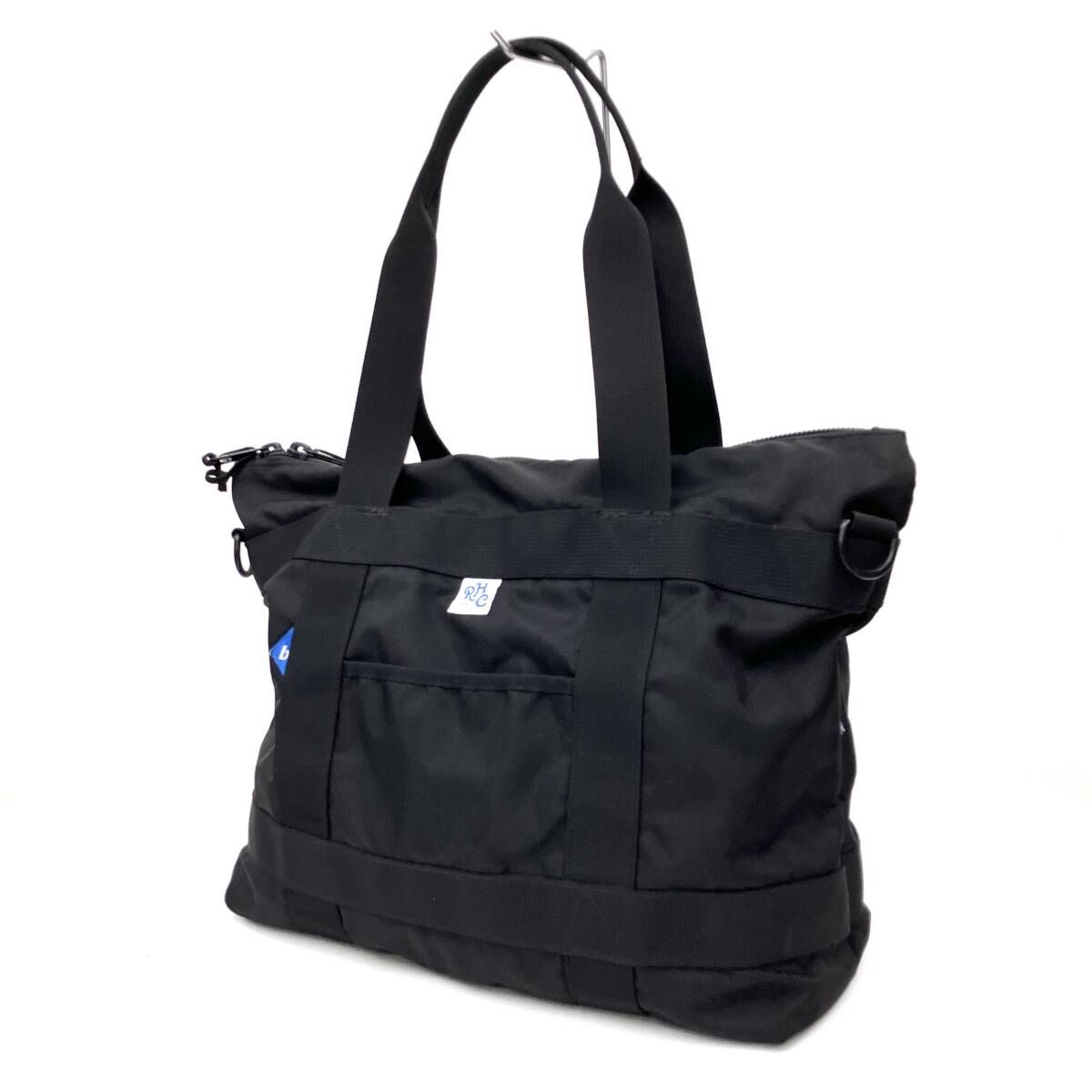 Ron Herman ロンハーマン bravo ショルダーストラップ付きトートバッグ ブラック