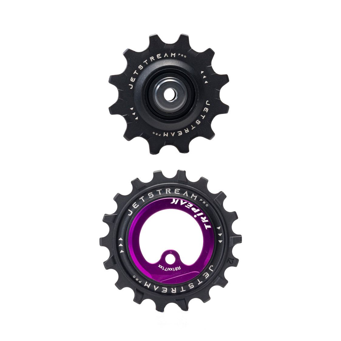 Jetstream Pro 2 Pulley Wheel Kits 12 18 T SHIMANO ROAD ビッグプーリー パープル TRiPEAK トライピーク