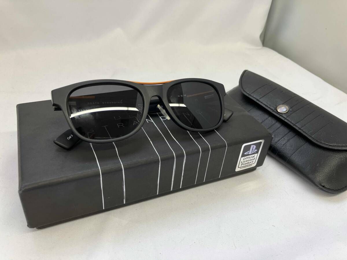 DEATH ×J.F.REY サングラス DS SAM 0060 サムモデル ブラック×オレンジ