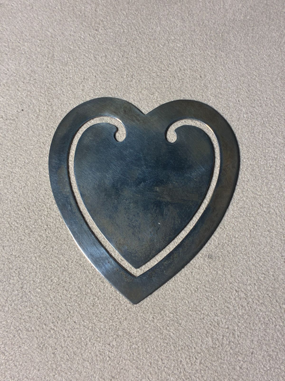 ティファニー Sv 925 ハート型 ブックマーク