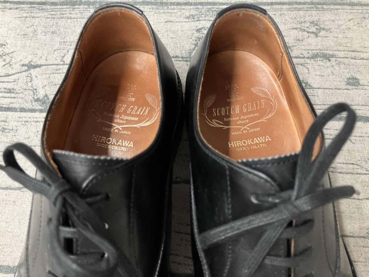 SCOTCH GRAIN スコッチグレイン ドレスシューズ ブラック 24cm 日本製 2416