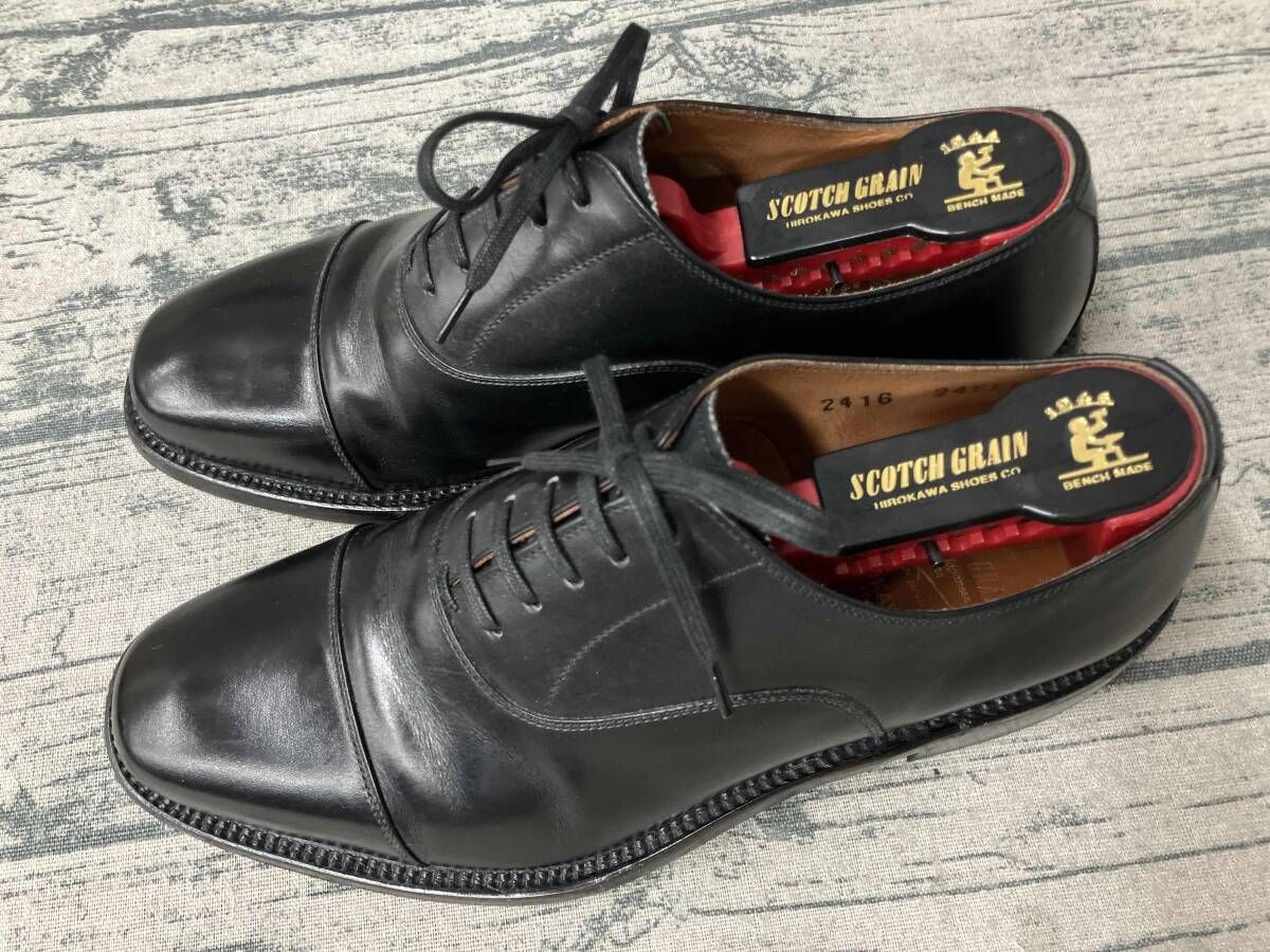 SCOTCH GRAIN ブラック ドレスシューズ スコッチグレインブラックドレスシューズ R 1765 26cm