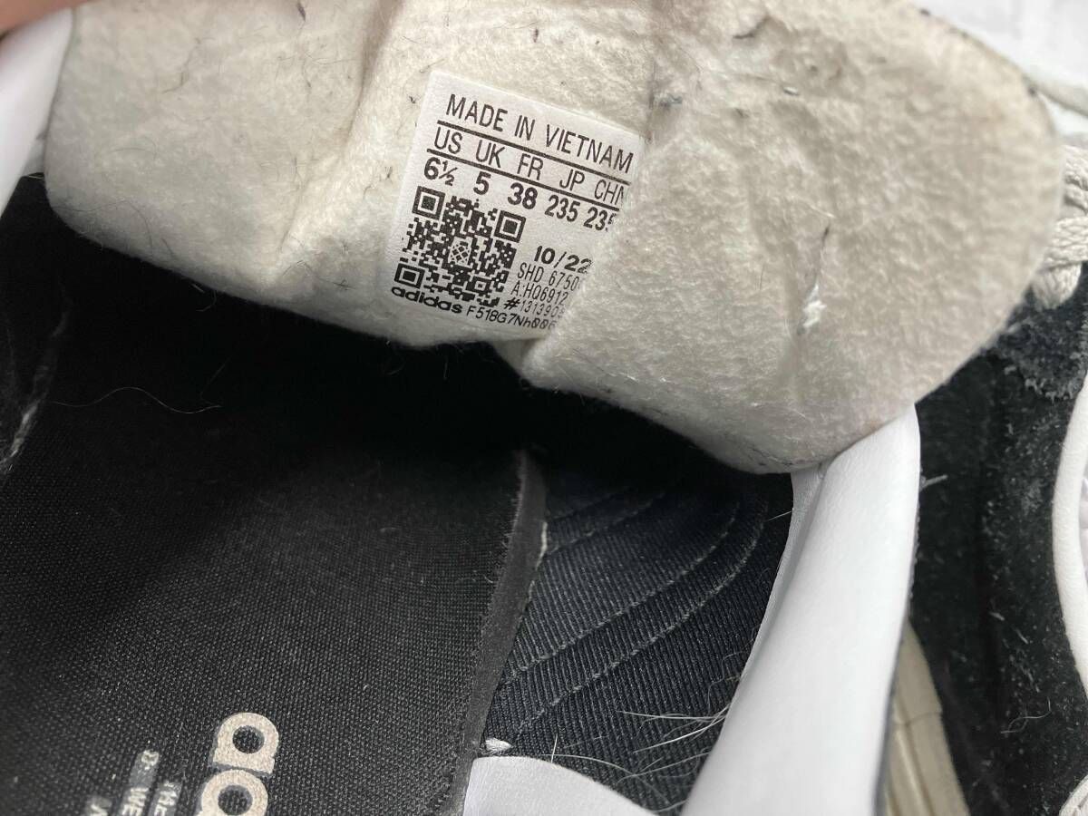 |23.5 cm|スニーカー|ブラック|アディダス|ガゼルボールド|HQ