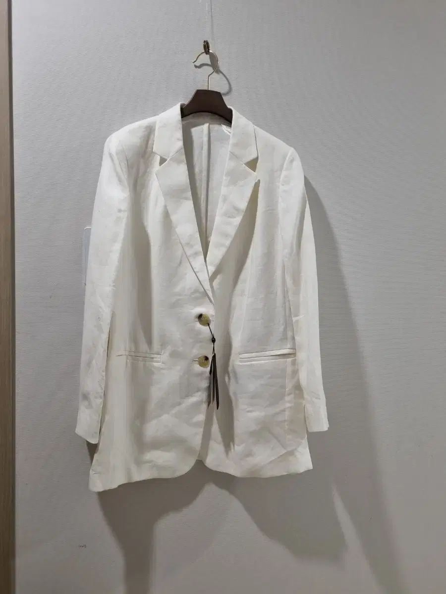 マッシモ ドゥッティ 白 リネン ジャケット