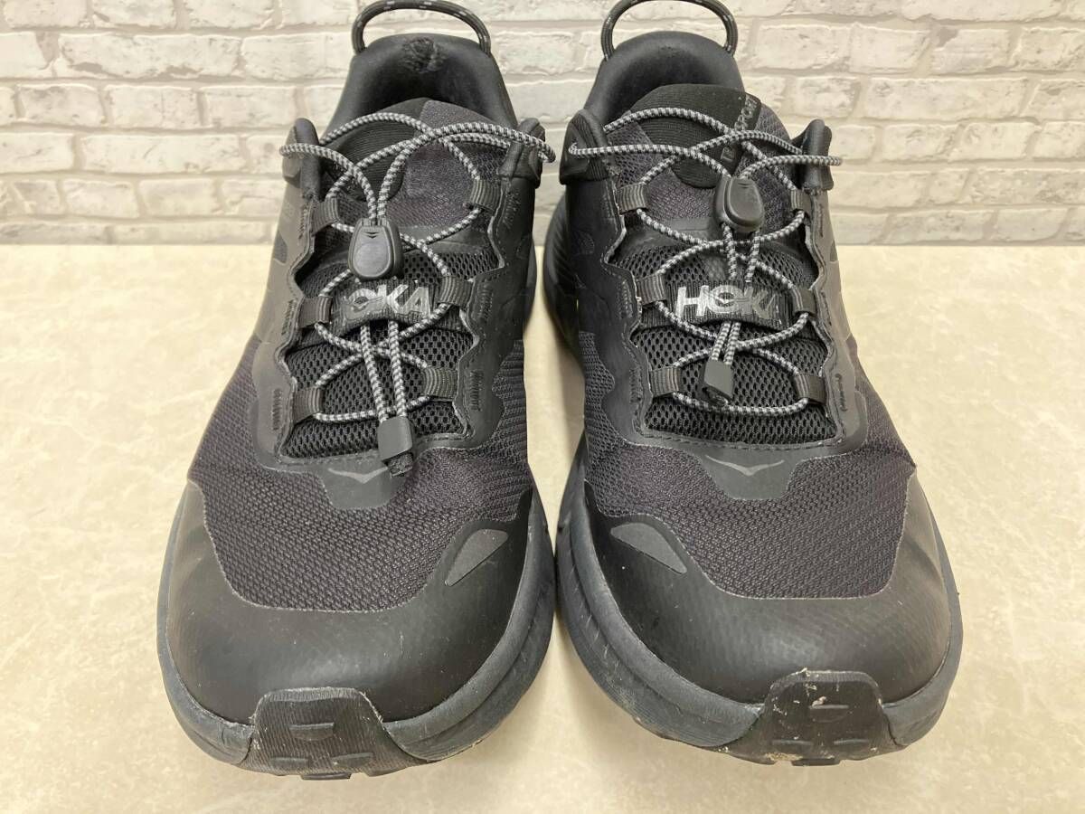 HOKA ホカ TRANSPORT GTX 1133957 スニーカー 撥水 26.5cm ブラック