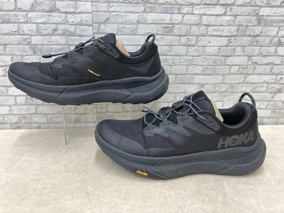 HOKA ホカ TRANSPORT GTX 1133957 スニーカー 撥水 26.5cm ブラック