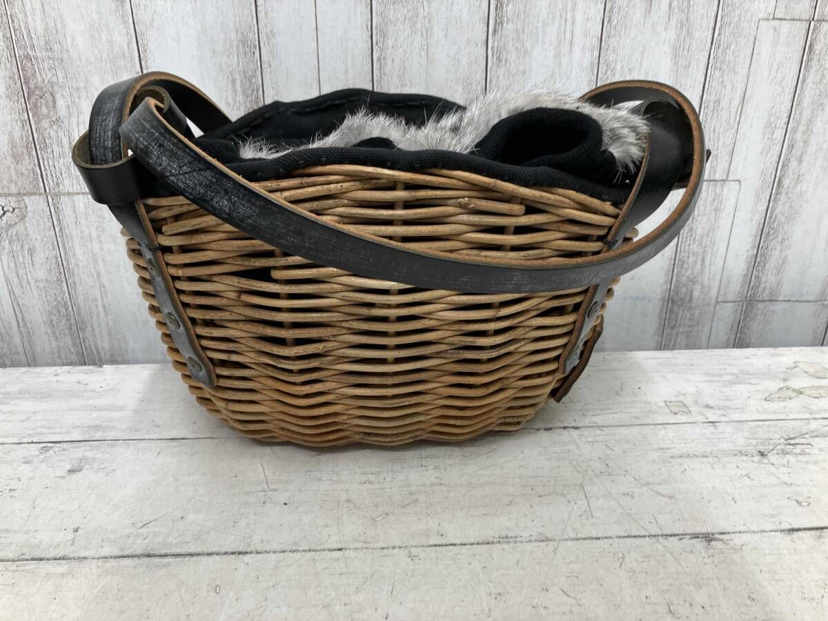 EBAGOS ファー付き トートバッグ