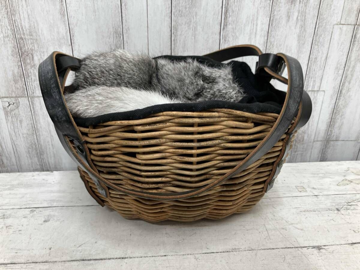 EBAGOS ファー付き トートバッグ