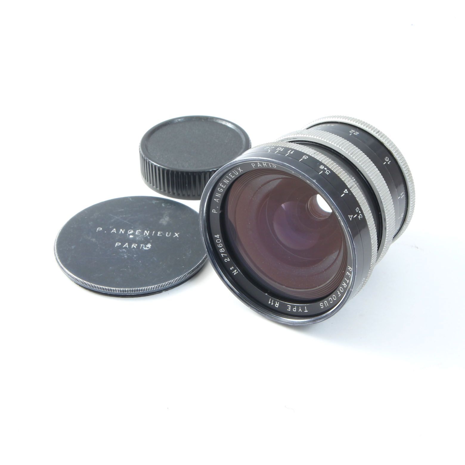 アンジェニュー P. PARIS 28 mm F 3.5 TYPE R 11 M 42マウント