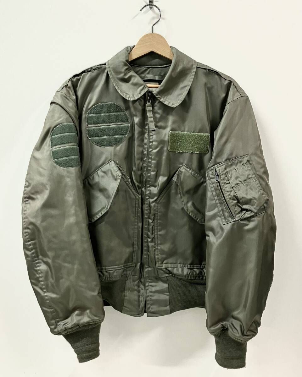 ISPATEX イスラテックス その他フライトジャケット サイズS CWU 45 P 90 S モスグリーン 破れ ほつれ 穴あり ポケット破れ
