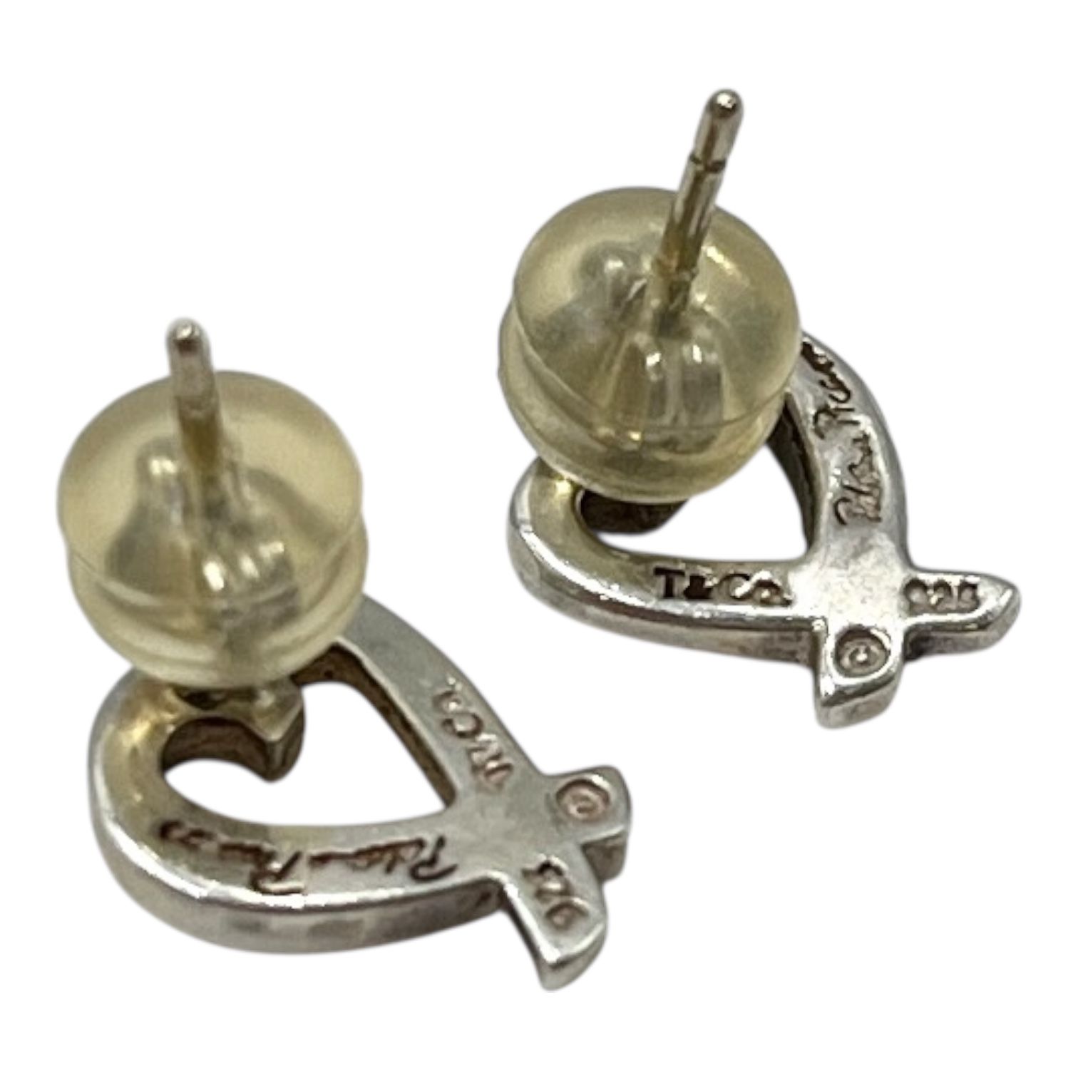 中古】TIFFANY&Co. ティファニー ラビングハート ピアス パロマ