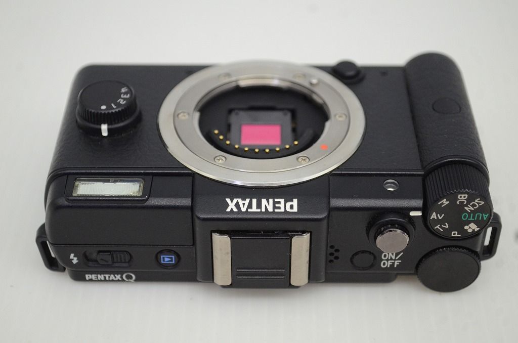 美品 PENTAX ペンタックス Q ボディ ミラーレス一眼カメラ ブラック