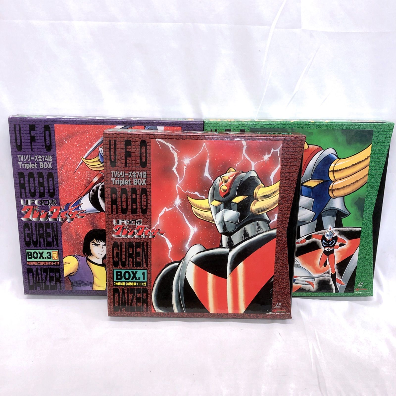 UFOロボ グレンダイザー Triplet BOX セット