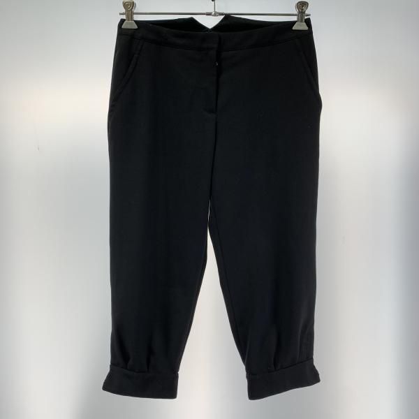 PRADA クロップド丈スラックス ブラック サイズ42 プラダ 19