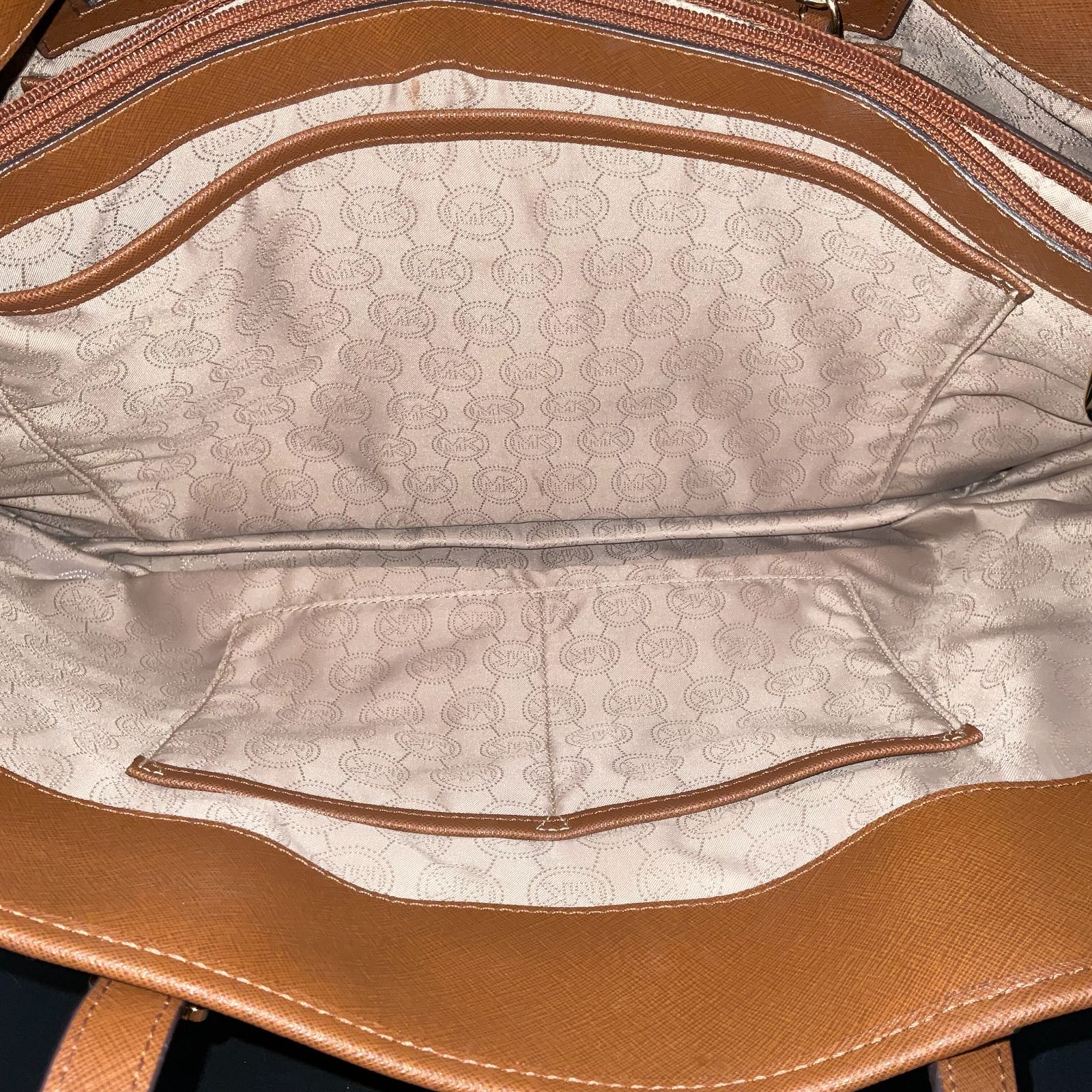 マイケルコース バッグ茶