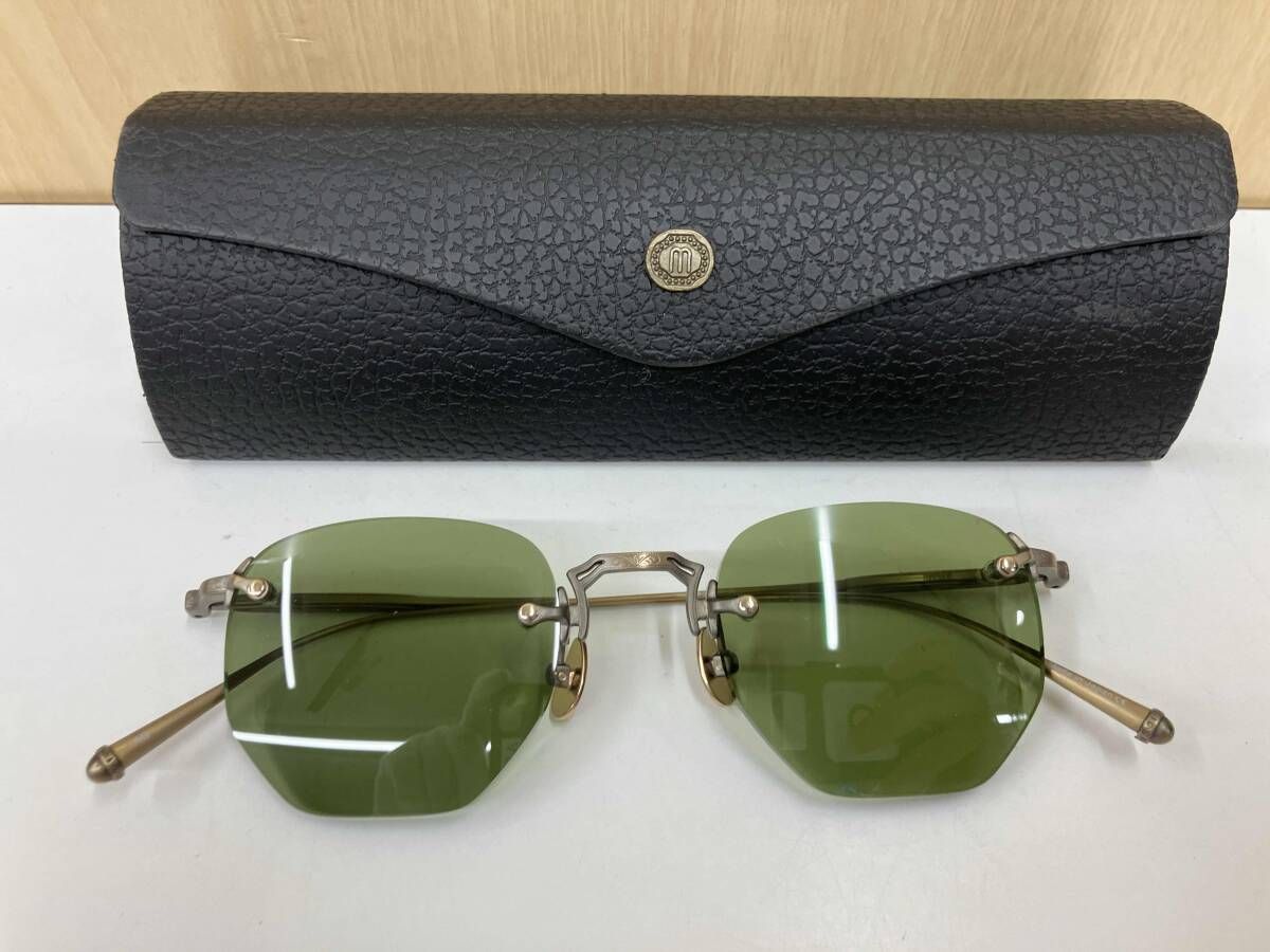 き MATSUDA マツダ EYEWERE アイウェア M 3104 A 岡山眼鏡 グリーン