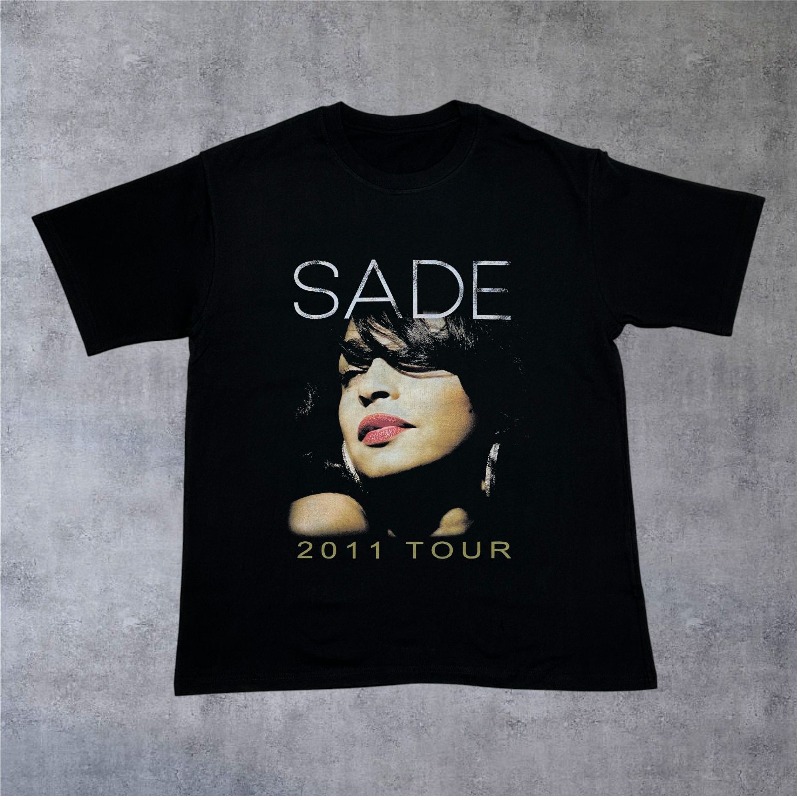 SADE シャーデー 2011 TOUR ブラック バンドTシャツ バンT BB077