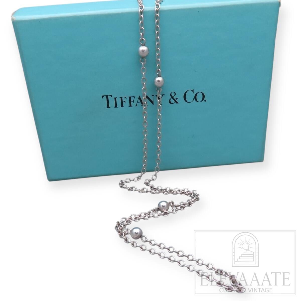 極希少 美品 Tiffany&Co. ティファニー ポイント ボール シルバー 