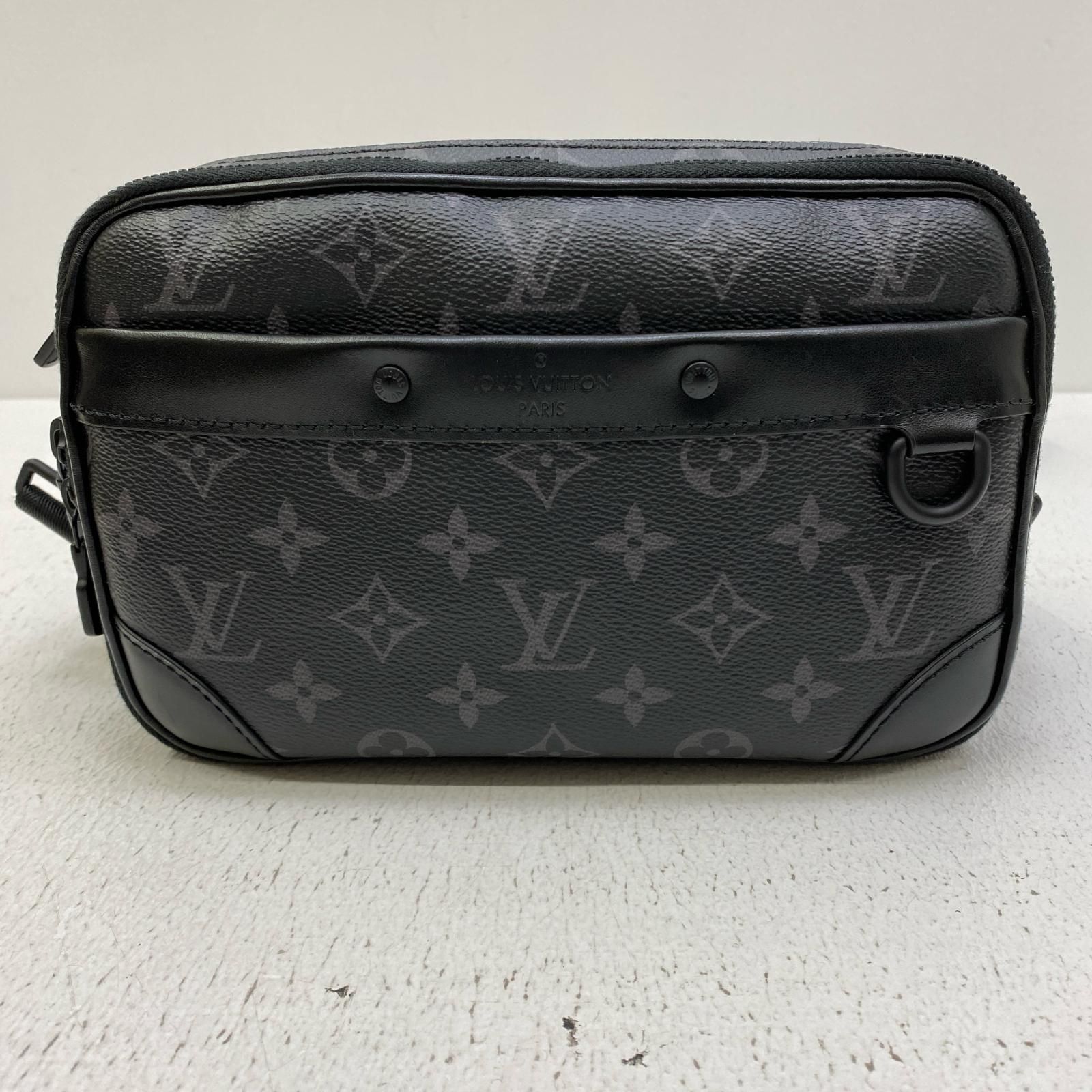 LOUIS VUITTON ルイ ヴィトン ショルダーバッグ アルファ メッセンジャー M 46955 モノグラム エクリプス ブラック 122
