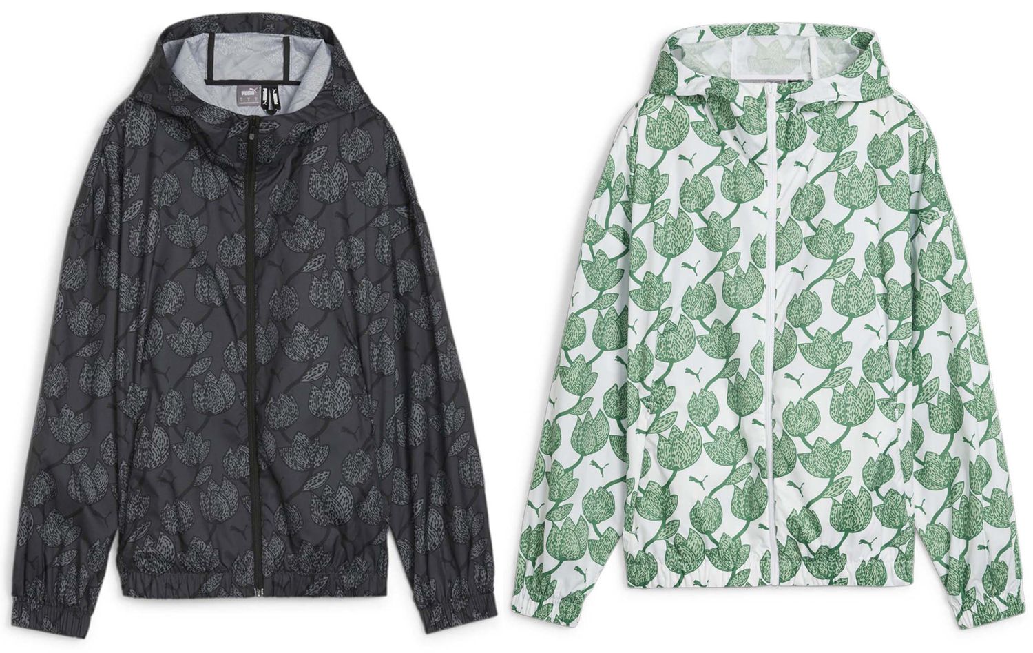 プーマ PUMA レディース BLOSSOM AOP ウィンドブレーカー ジャケット 626017 86 アーカイブ グリーン