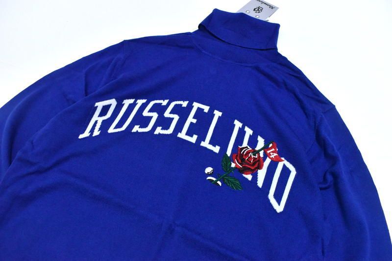 定価3万800円】新品 ラッセルノ ゴルフ フラグローズ ロゴ インナー