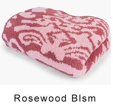 kashwere ブランケット（未使用、タグ付き）ダマスク　ピンク 新品未使用 カシウェア ブランケット 大判 ダマスク 総柄 毛布